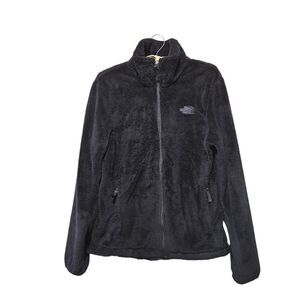 The North Face Black Fleece Osito Womens Zip Up Sweater Jacket Ladies Meduim